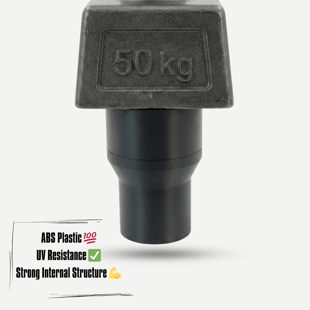 Heat Cup made from durable, heat-resistant material that withstands sun and car cabin heat